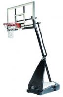 71674CN Баскетбольная стойка мобильная, стекло Spalding 54" Glass Hybrid Portable
