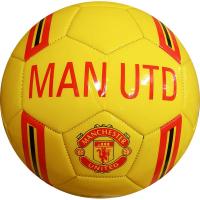 Мяч футбольный "Man Utd", клубный, 3-слоя  PVC 1.6, 300 гр, машинная сшивка R18043-2
