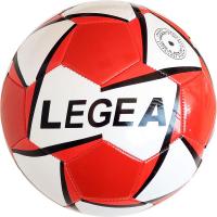 E32149-3 Мяч футбольный №5, 3-слоя  PVC 1.6, 300 гр (красный)