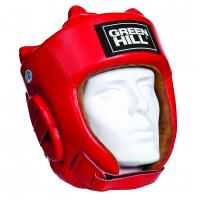HGF-4012 Боксерский шлем FIVE STAR одобренный AIBA L красный
