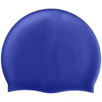 B31520-2 Шапочка для плавания силиконовая одноцветная (Фиолетовый)