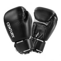 146002-20 Боксерские перчатки Century Creed кожа, черн 20 унц
