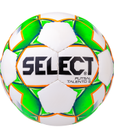 Мяч футзальный Talento 852615, U-9, №2, белый/зеленый/оранжевый