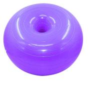 B32238 Мяч для фитнеса фитбол-пончик 50 см (фиолетовый)