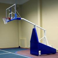 Стойка баскетбольная профессиональная мобильная складная вынос 2,25м. «ATLET 225».