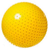 FBM-55-1 Мяч гимнастический Anti-Burst массажный 55 см (желтый)