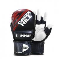 MMI-602 Перчатки MMA IMMAF approved M черно-красные