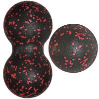 MFS-105 Набор массажных мячиков 8см + 8х16см (красный) (E33008)