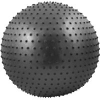 FBM-75-8 Мяч гимнастический Anti-Burst массажный 75 см (черный)