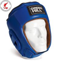 HGB-4016 Кикбоксерский шлем BEST L синий