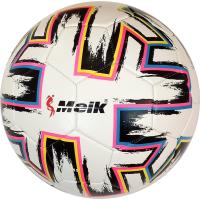 B31234-2 Мяч футбольный "Meik-144" 4-слоя, TPU+PVC 2, 370-385 гр., машинная сшивка
