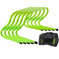 E40576 Барьеры тренировочные (набор из 5 штук в сумке), 15-30см (зеленый Neon) (E33553-ST)