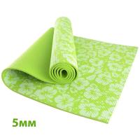 HKEM113-05-GREEN Коврик для йоги 5 мм-Зеленый (12)