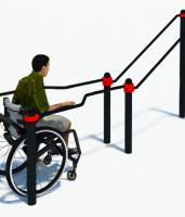 W-8.03 Брусья в подъем для инвалидов в кресло-колясках