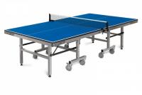 Теннисный стол START LINE Champion 25 мм, кант 50 мм, без сетки, обрезинен. ролики, регулируемые опоры (ITTF)