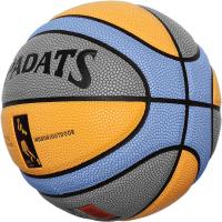 E33494-1 Мяч баскетбольный ПУ, №7 (Серый/голубой)