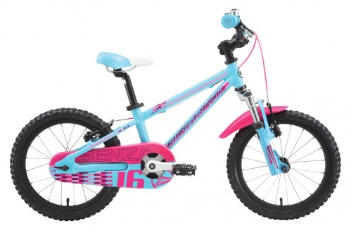 Детский велосипед Silverback Senza 16 Sport голубой/розовый (2015)