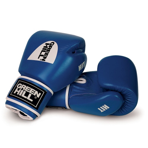 BGH-2257 Перчатки для тайского бокса HIT 16oz синие