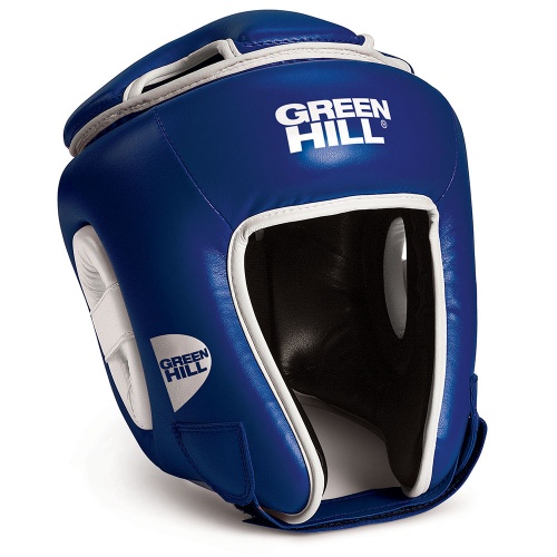 HGW-9033 Кикбоксерский шлем WIN M синий