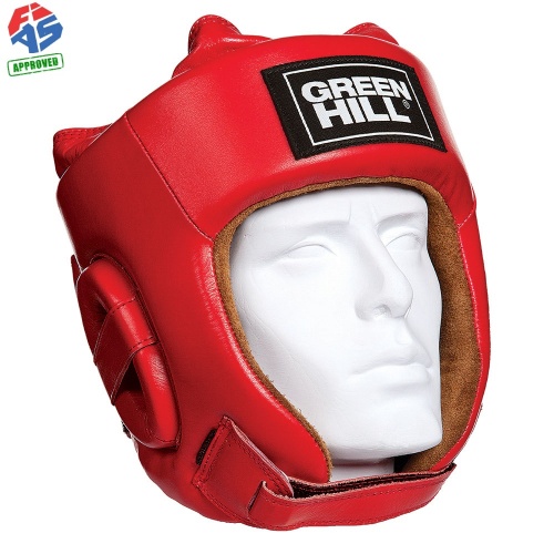 HGF-4013fs Шлем для боевого самбо FIVE STAR FIAS Approved (Лицензия FIAS) S красный