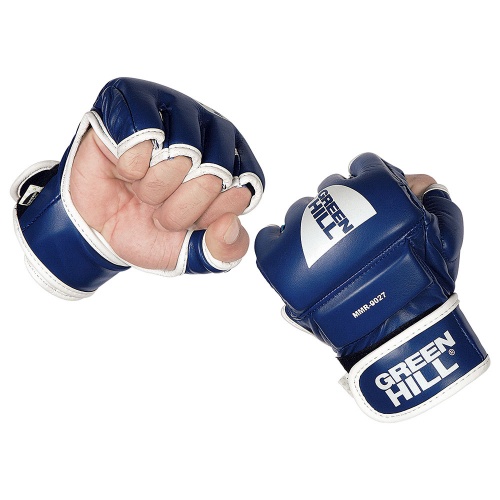 MMR-0027 Перчатки MMA CAGE XL синие