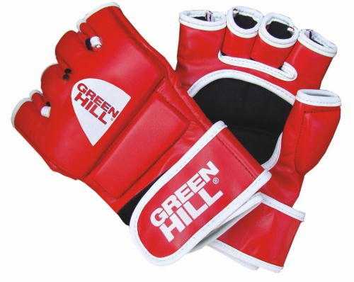 MMR-0027 Перчатки MMA CAGE M красные