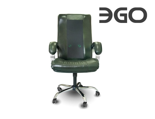 Офисное массажное кресло EGO BOSS EG1001 Комбинированная кожа стандарт