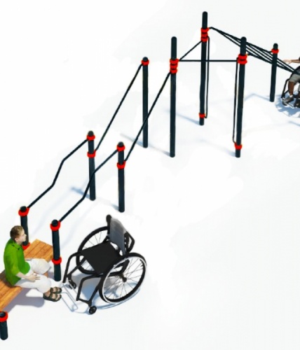 W-7.09 Комплекс для инвалидов-колясочников STRONG
