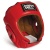 HGB-4016 Кикбоксерский шлем BEST S красный
