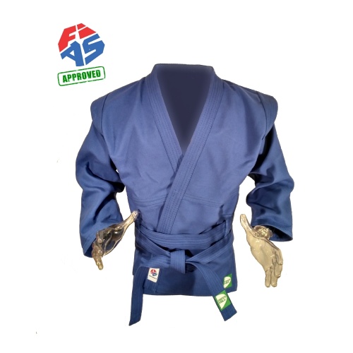 SC-550 Куртка САМБО Мастер FIAS Approved (Лицензия FIAS) 54/185 синяя
