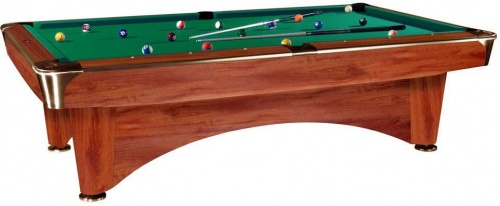 Бильярдный стол для пула «Dynamic III» 9 ф (коричневый)