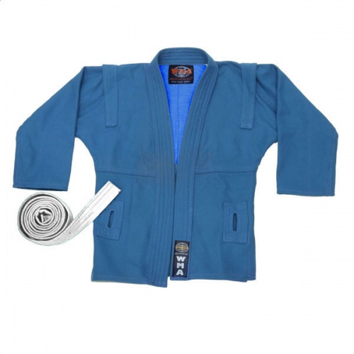 WSJ-43 р.0/130  Куртка для самбо "WMA" (синяя)