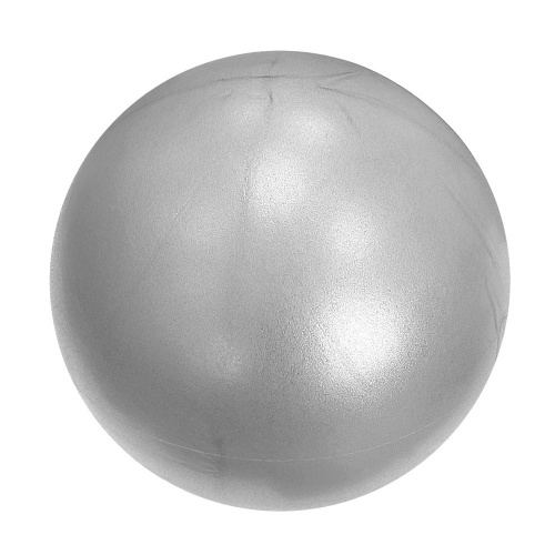 PLB25-4 Мяч для пилатеса 25 см (серебро) (E29315)