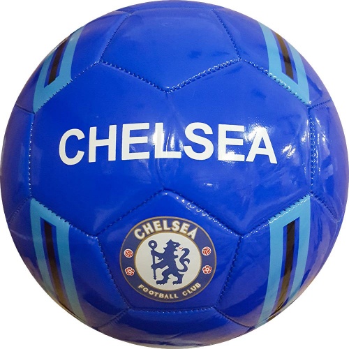 Мяч футбольный "Chelsea", клубный, 3-слоя  PVC 1.6, 300 гр, машинная сшивка R18043-3