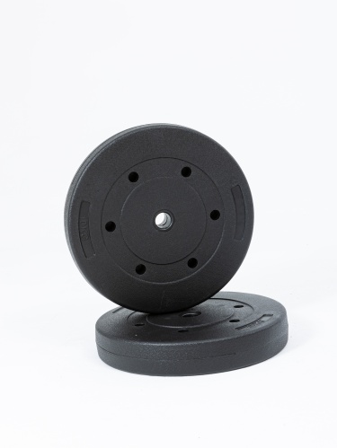 CPL-026-10 Диск пластиковый/цемент чёрный  (d 26 мм.)   10 кг. (B33069)