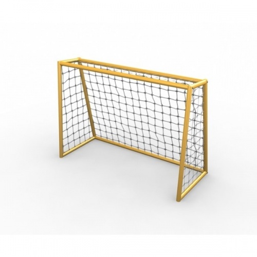 Ворота для мини футбола 210х140х90 см (желтые) CC210