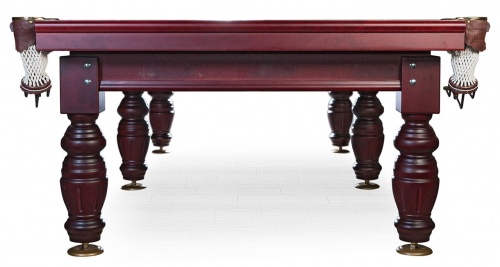 Бильярдный стол для русского бильярда «Дебют» 9 ф (махагон)