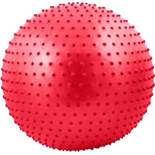 FBM-75-2 Мяч гимнастический Anti-Burst массажный 75 см (красный)