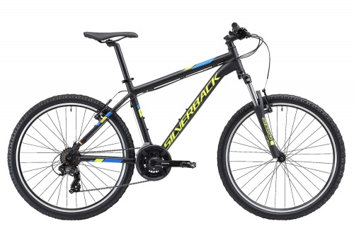 Горный велосипед Silverback Stride 26 Sport "L"   черный/лайм/синий (2019)