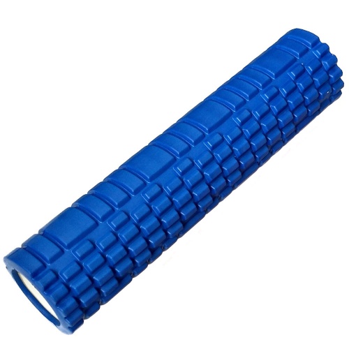 Ролик для йоги (темно-синий) 60х14см ЭВА/АБС B31262-2