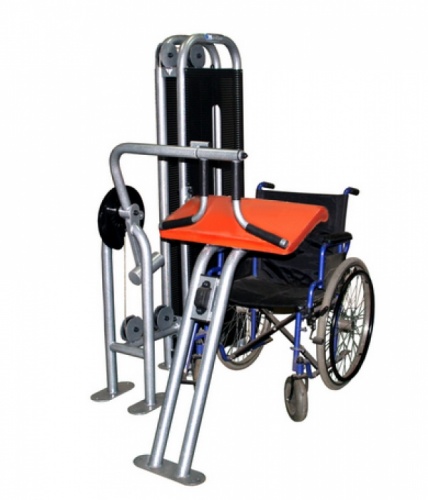 А-111i Трицепс-машина для инвалидов-колясочников
