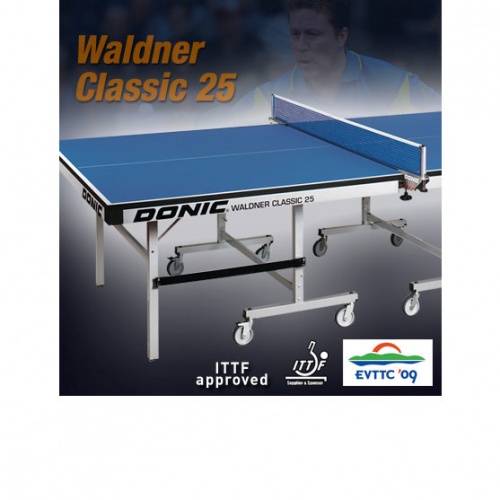 Теннисный стол DONIC WALDNER CLASSIC 25 GREEN (без сетки) ЗЕЛЕНО-СЕРЫЙ!!!