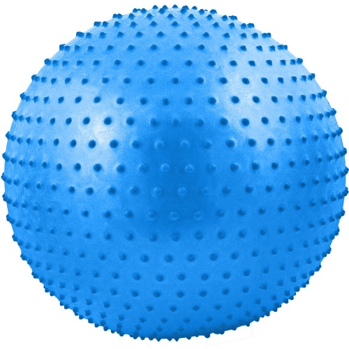FBM-65-5 Мяч гимнастический Anti-Burst массажный 65 см (синий)