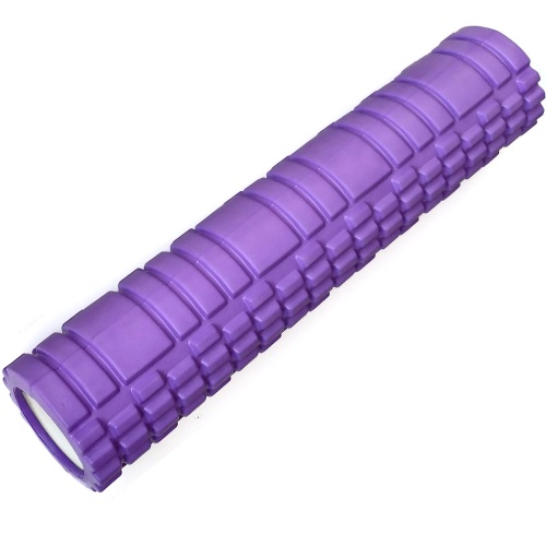 Ролик для йоги (светло-фиолетовый) 60х14см ЭВА/АБС B31262-3