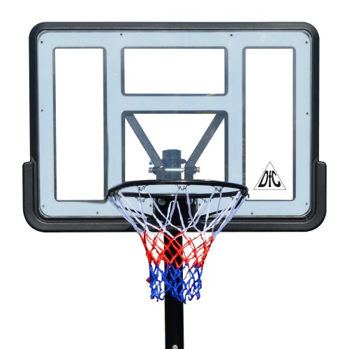 Баскетбольная стационарная стойка DFC ING44P1 112x75cm акрил винт. рег-ка (три короба)